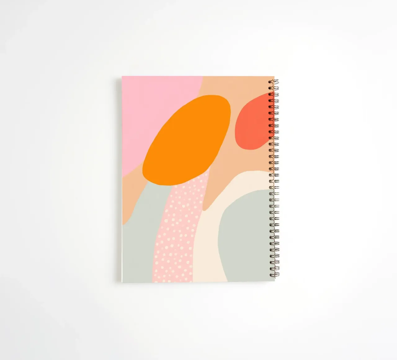 Summer blobs spiral notebook by Carinaprint