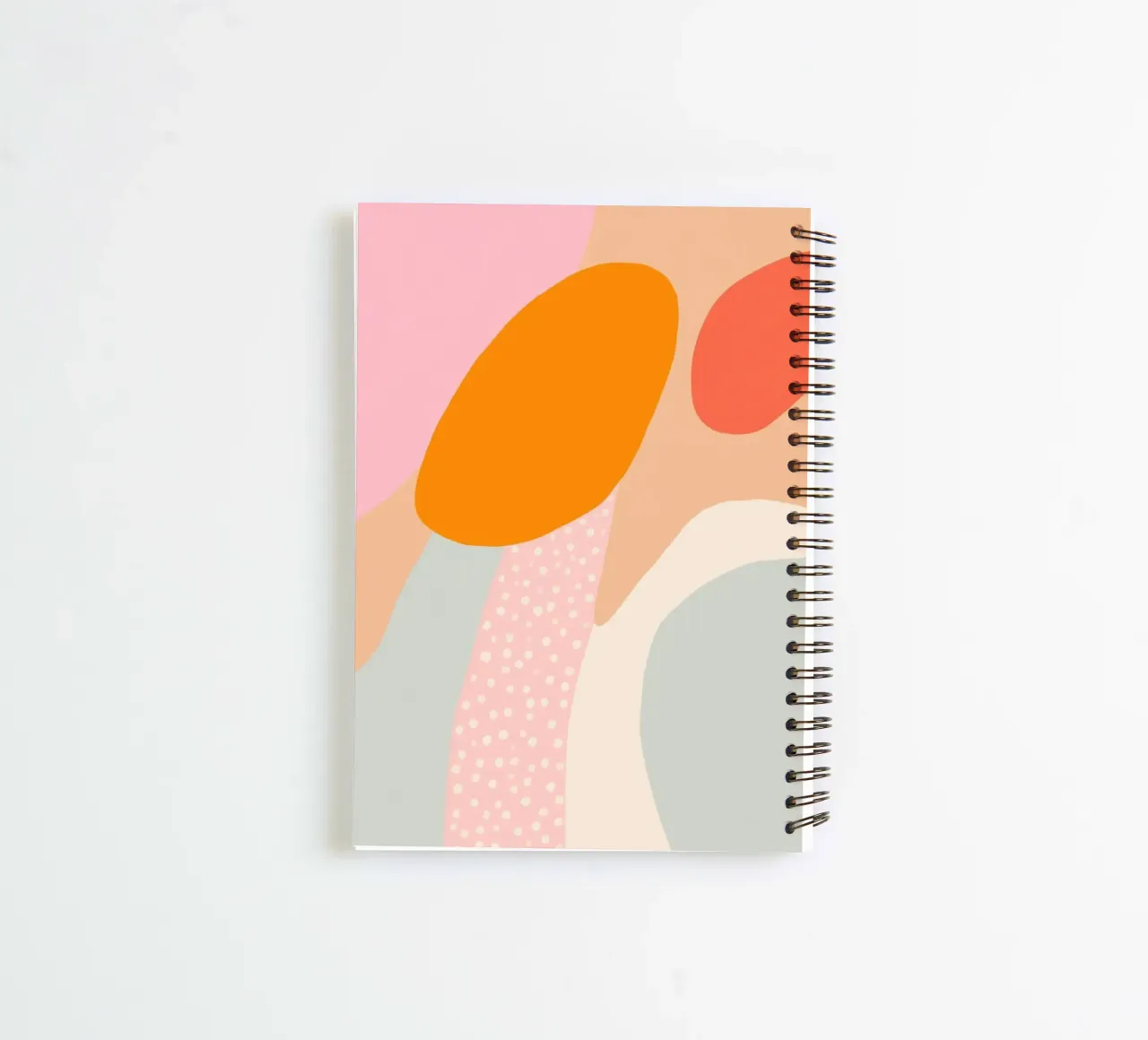 Summer blobs spiral notebook by Carinaprint