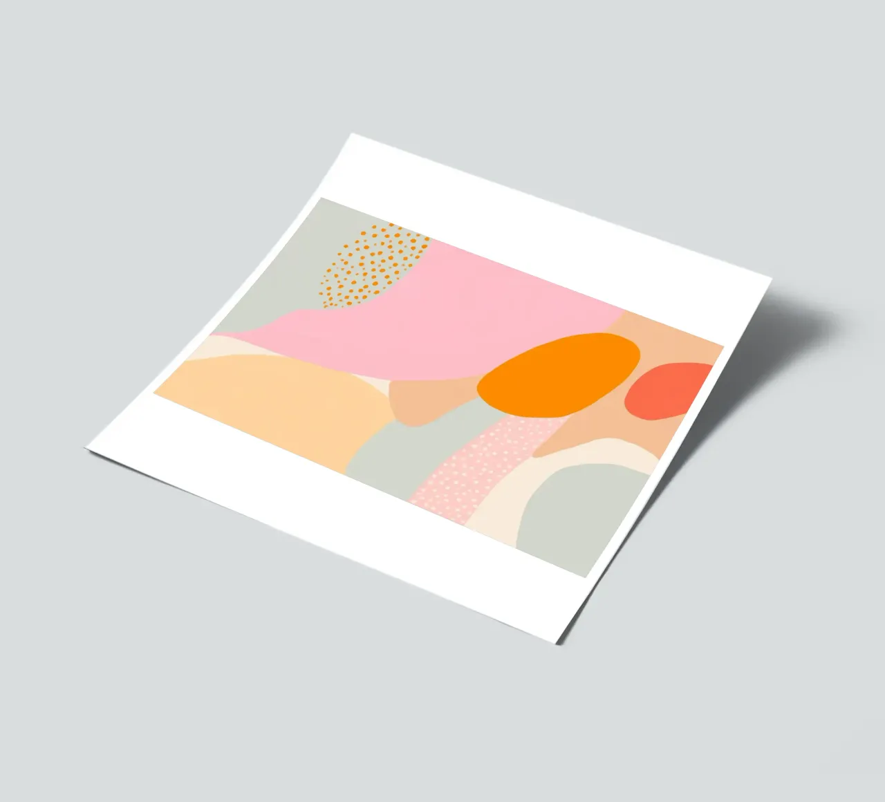 Summer blobs sticker sheet by Carinaprint