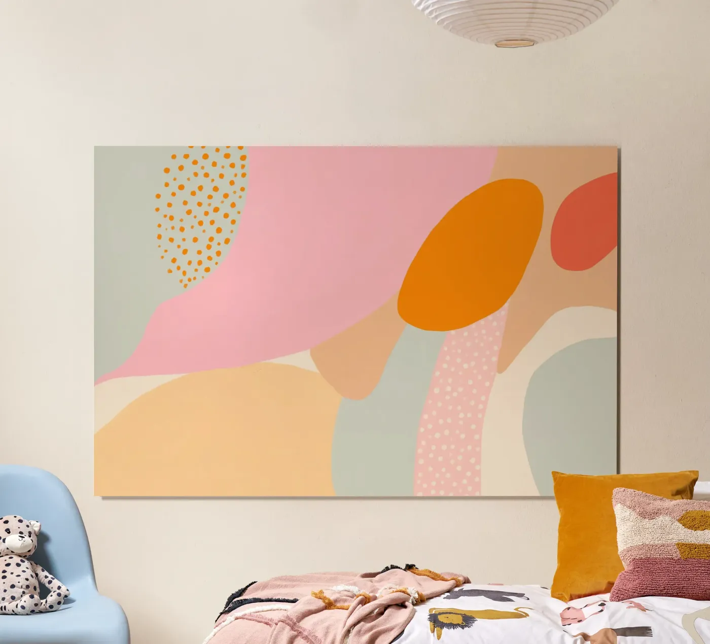 Summer blobs Poster von Carinaprint