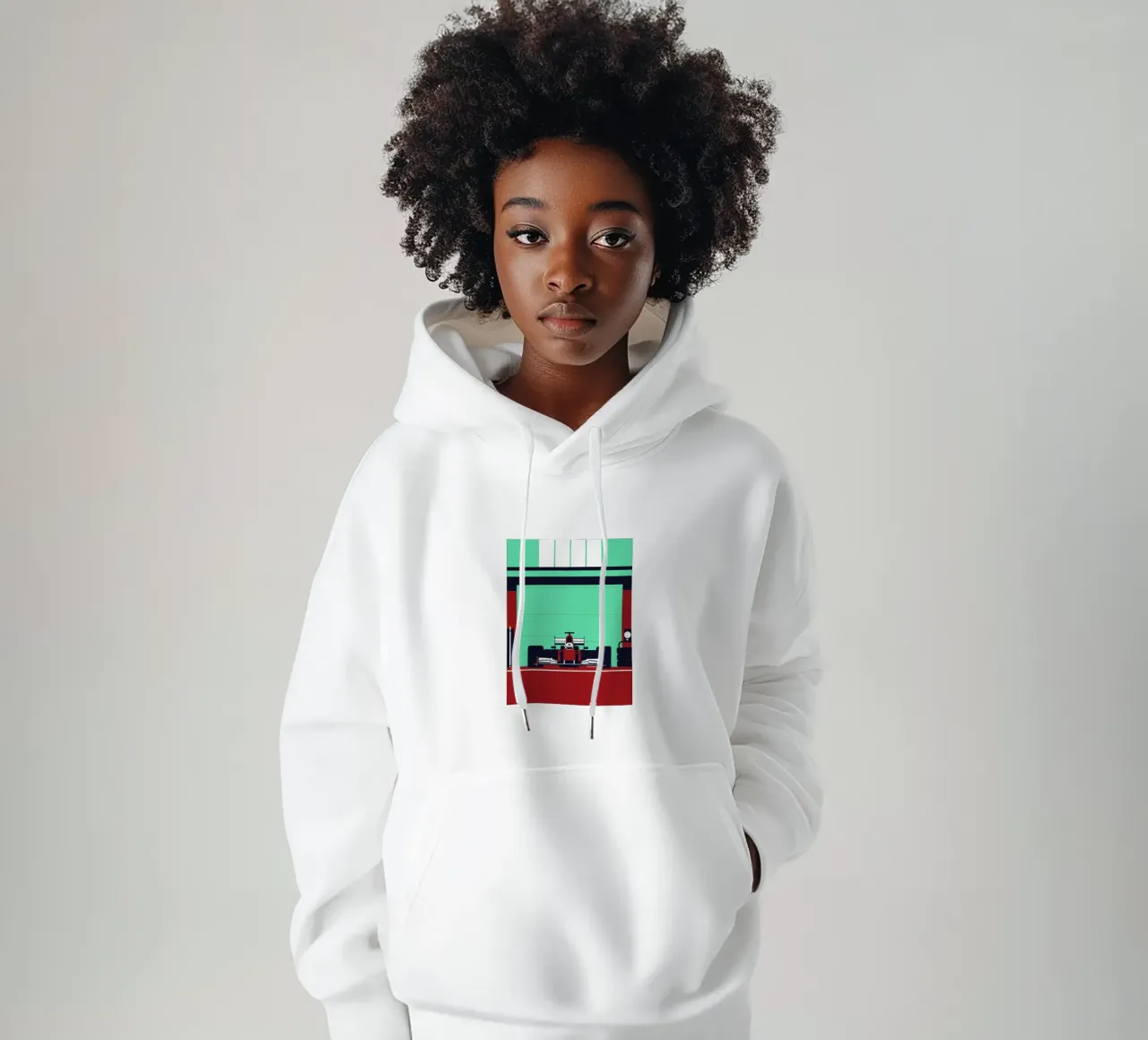 Formula Racing felpa con cappuccio da TODAY'S SHOP