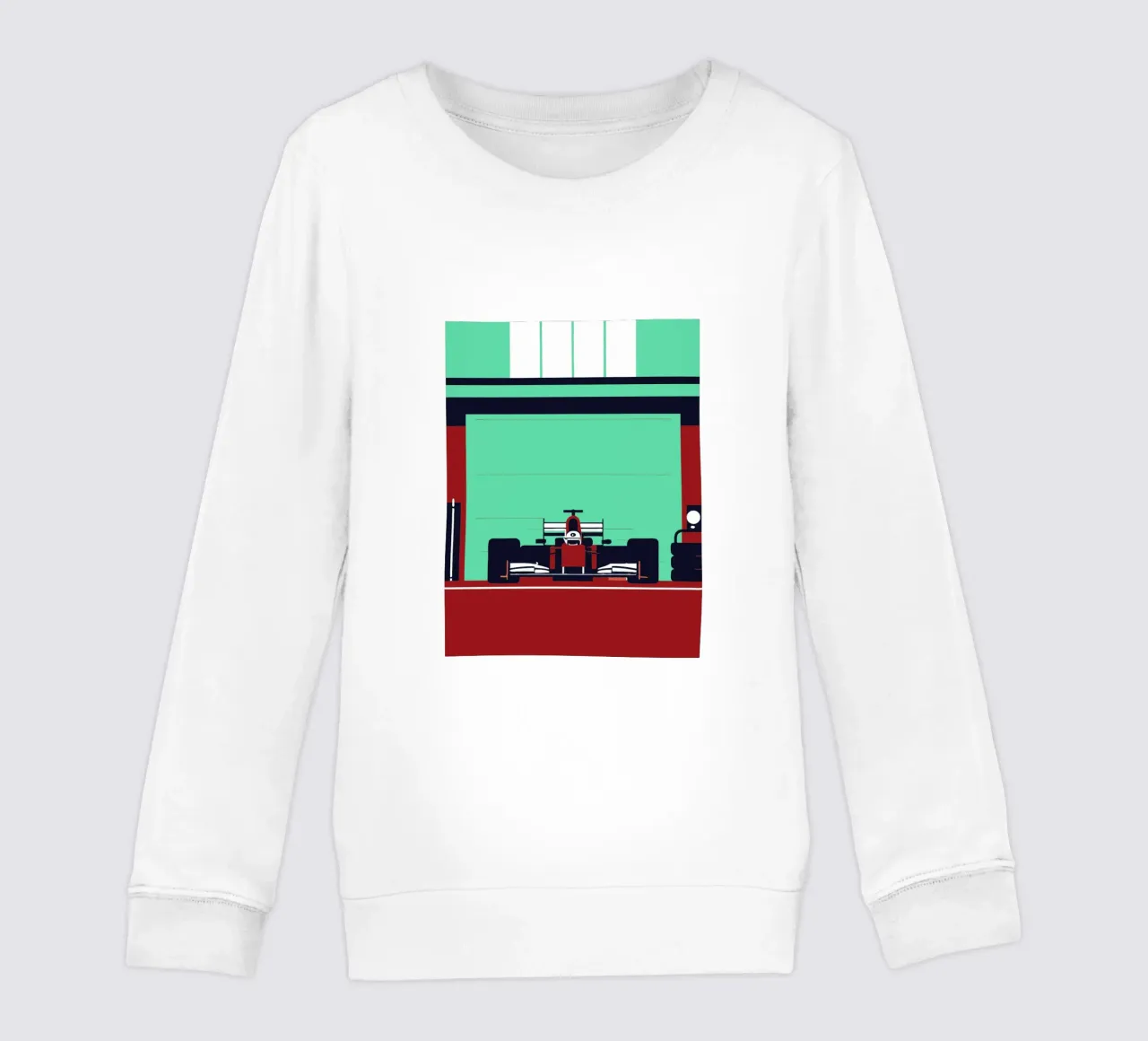Formel-Rennsport Kinder Sweatshirt von TODAY'S SHOP