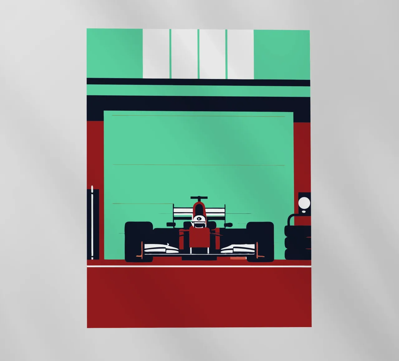 Formule de course film rétro-éclairé de TODAY'S SHOP