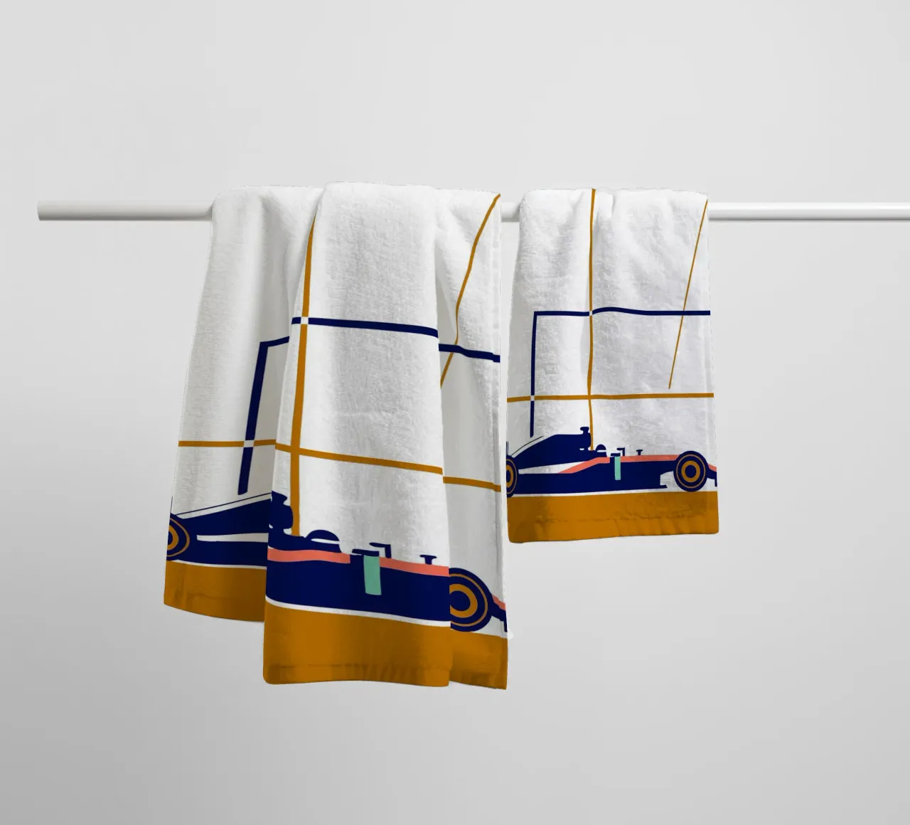 Formula Racing asciugamano da bagno da TODAY'S SHOP