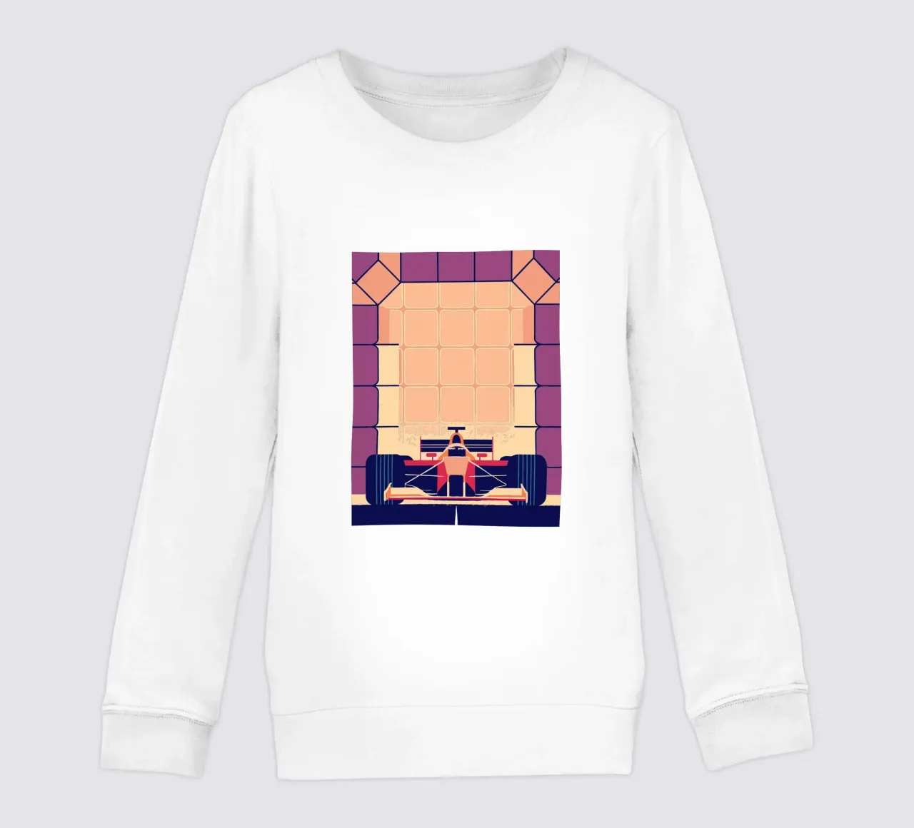 Formel-Rennsport Kinder Sweatshirt von TODAY'S SHOP