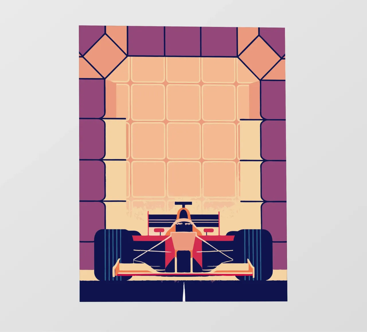 Formel-Rennsport Backlit Folie von TODAY'S SHOP