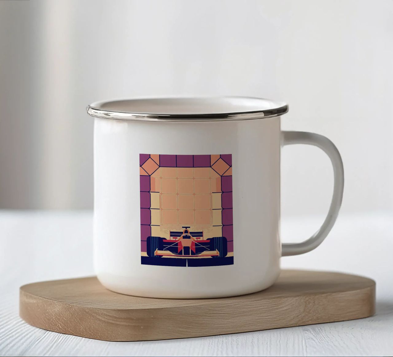 Formula Racing tazza in smalto da TODAY'S SHOP