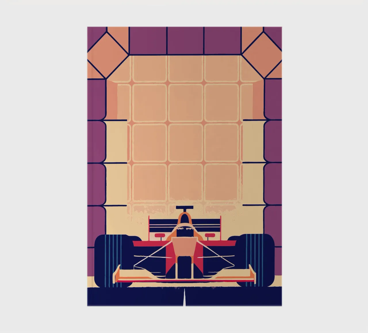 Formula Racing notebook by TODAY'S SHOP