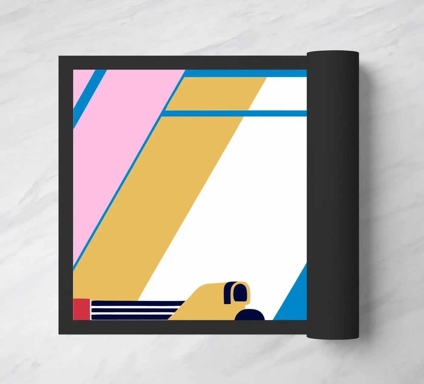 Formula Racing doormat by TODAY'S SHOP