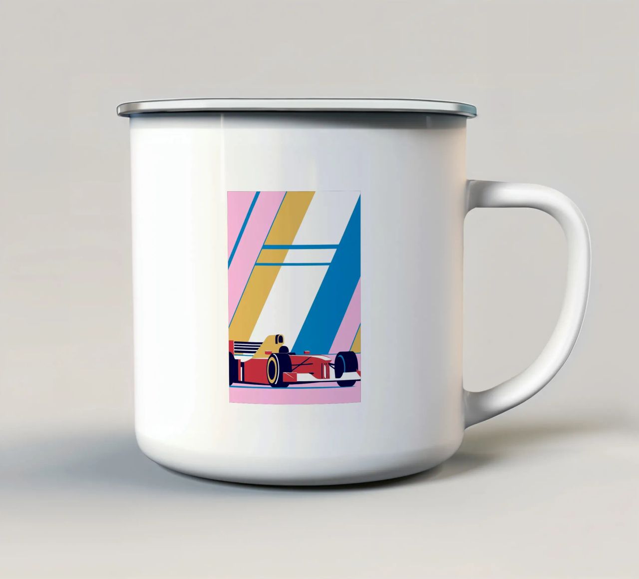 Formula Racing tazza in smalto da TODAY'S SHOP