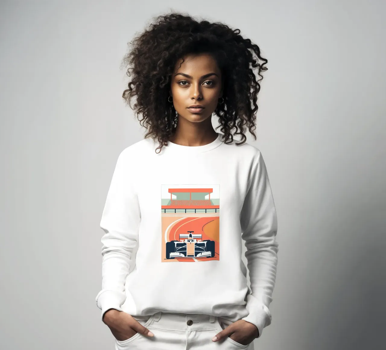 Formula Racing sweatshirt by TODAY'S SHOP