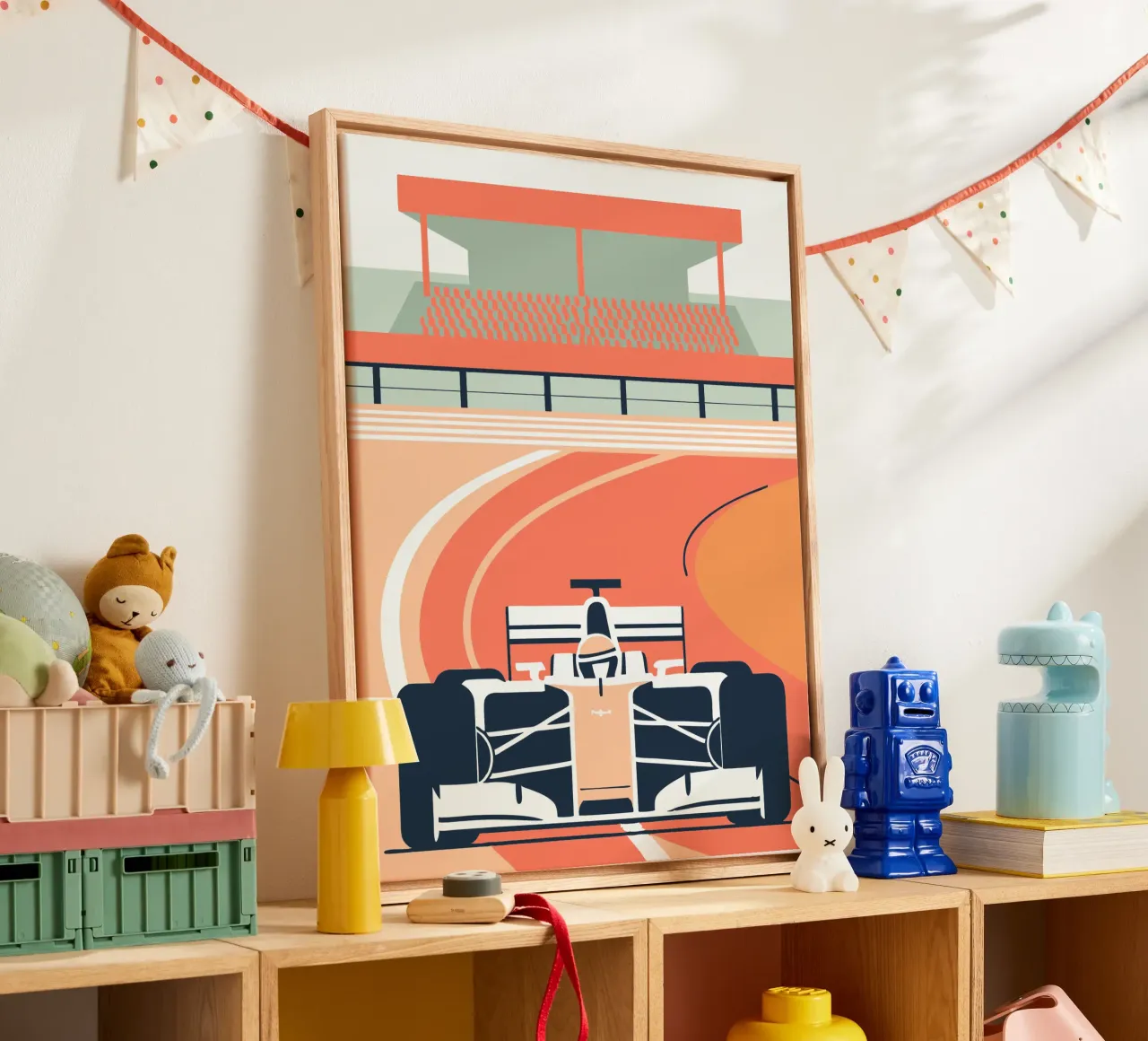 Formel-Rennsport Leinwand von TODAY'S SHOP