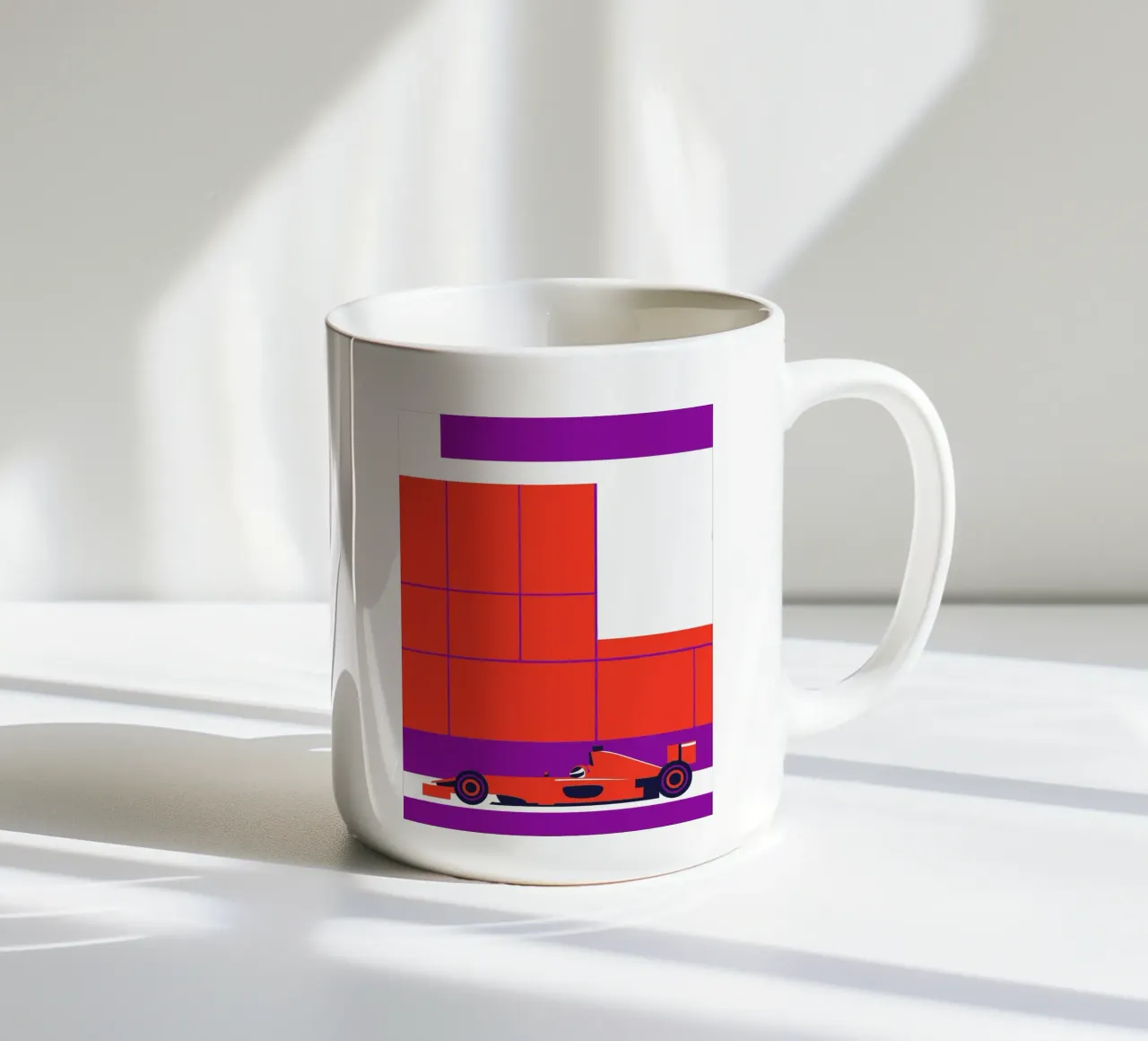 Formula Racing tazza in ceramica da TODAY'S SHOP