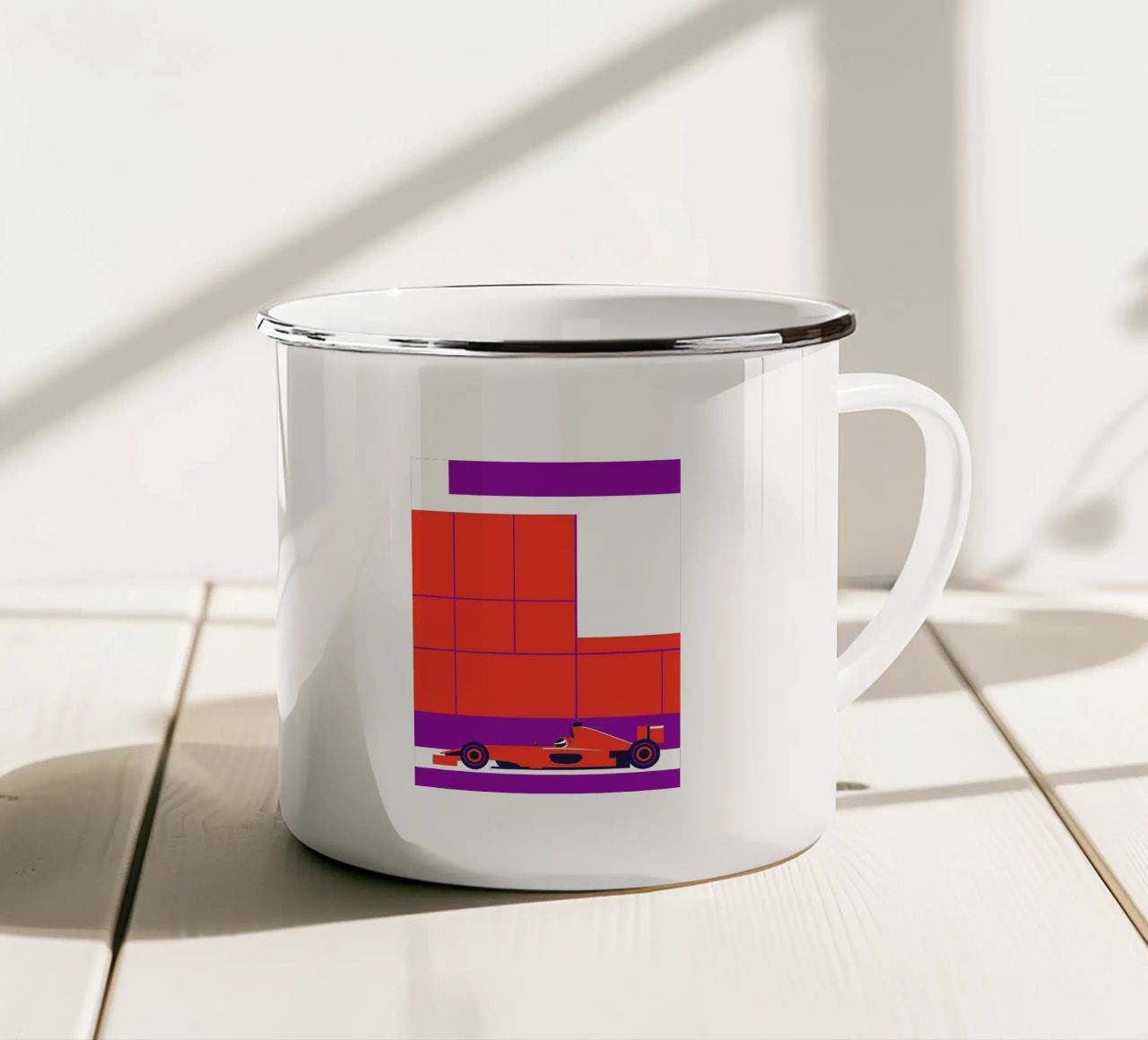 Formula Racing tazza in smalto da TODAY'S SHOP