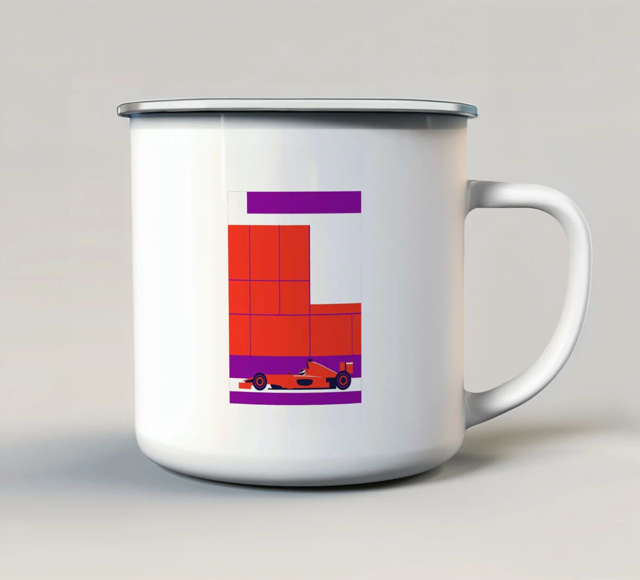Formula Racing tazza in smalto da TODAY'S SHOP