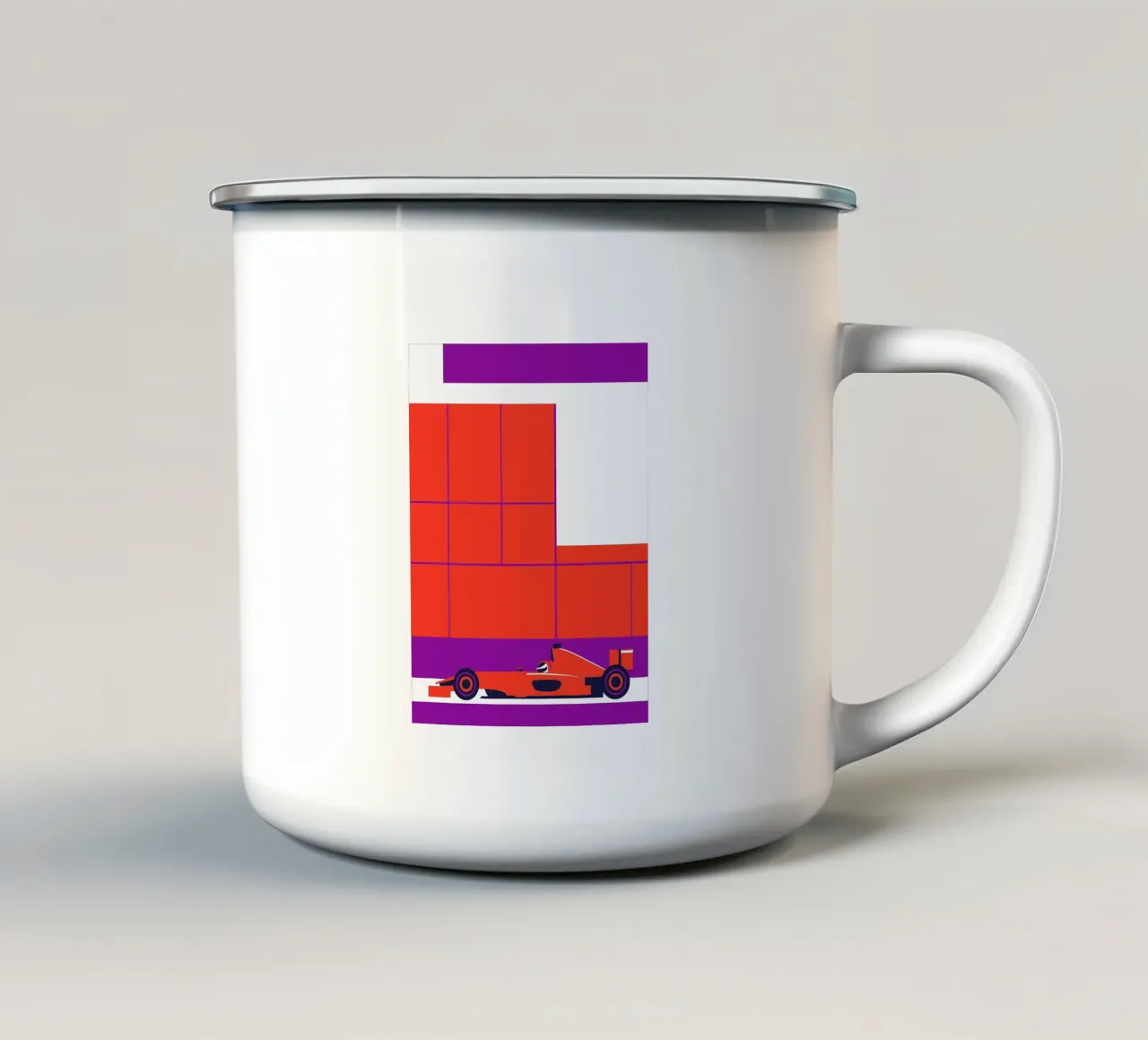 Formula Racing tazza in smalto da TODAY'S SHOP