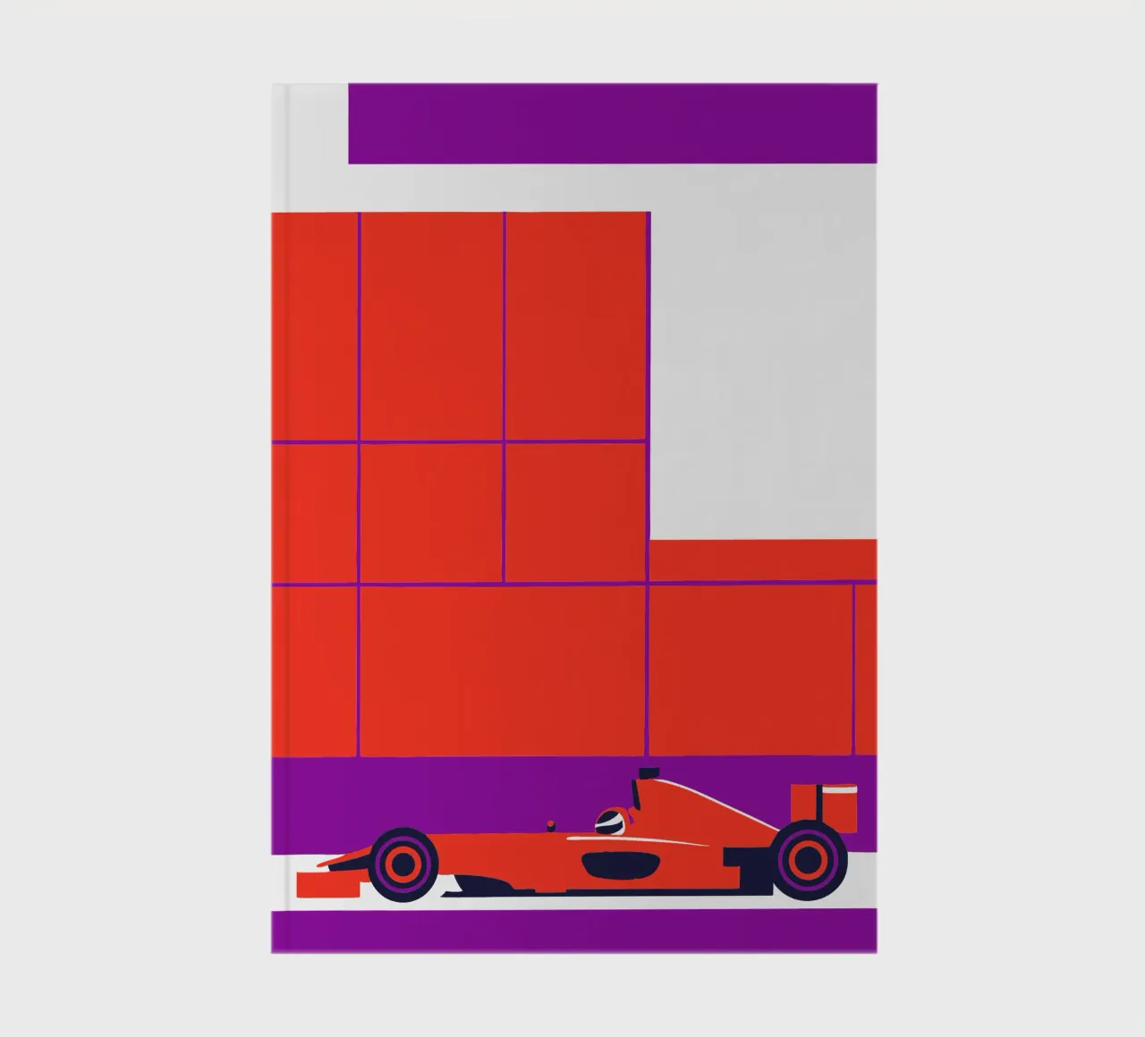 Formula Racing notebook by TODAY'S SHOP