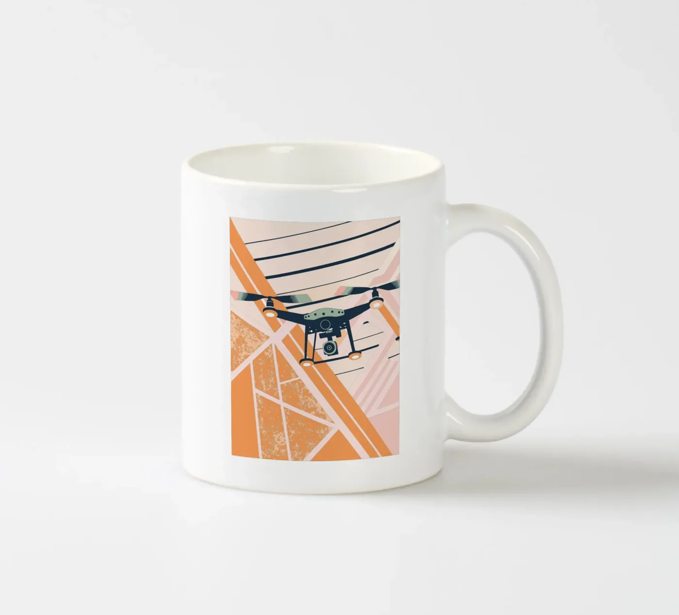 Drone Camera ceramic mug by TODAY'S SHOP