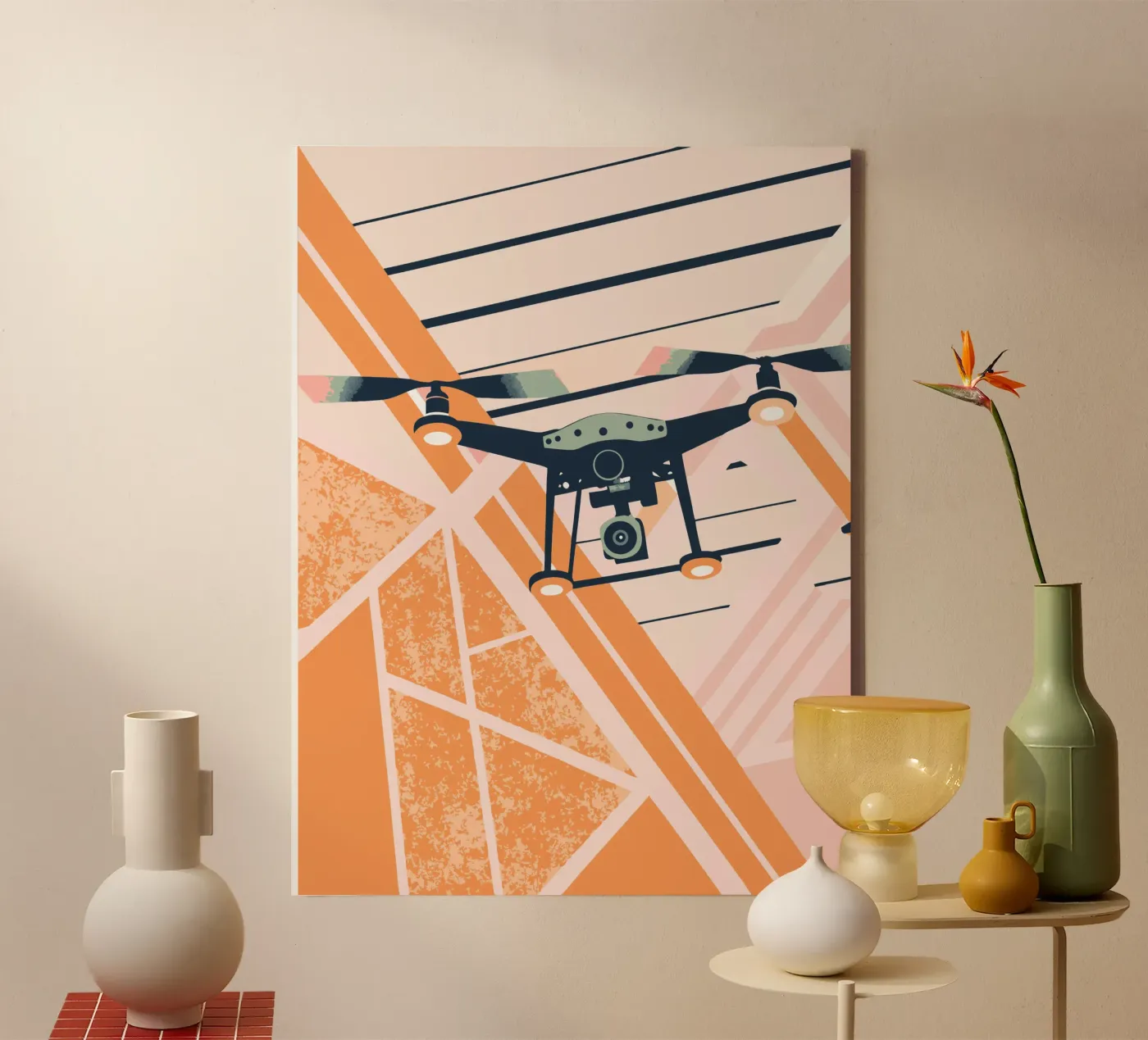 Drone Camera canvas van TODAY'S SHOP