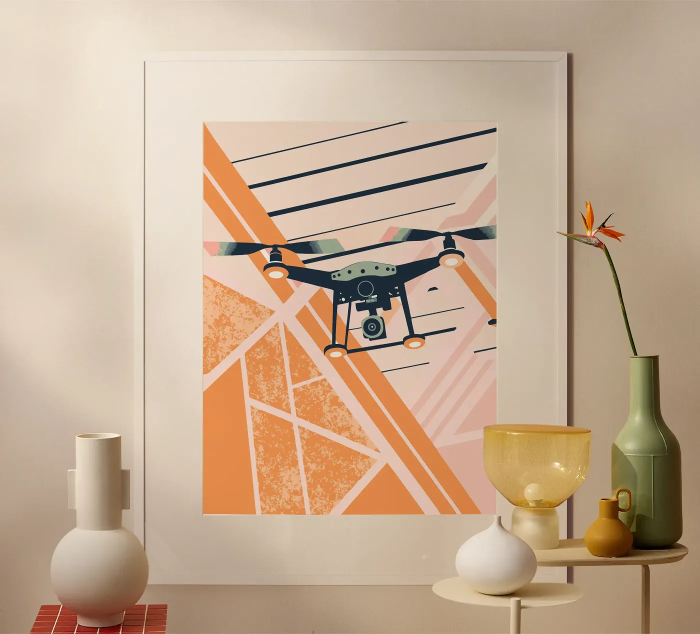 Drone Camera poster van TODAY'S SHOP