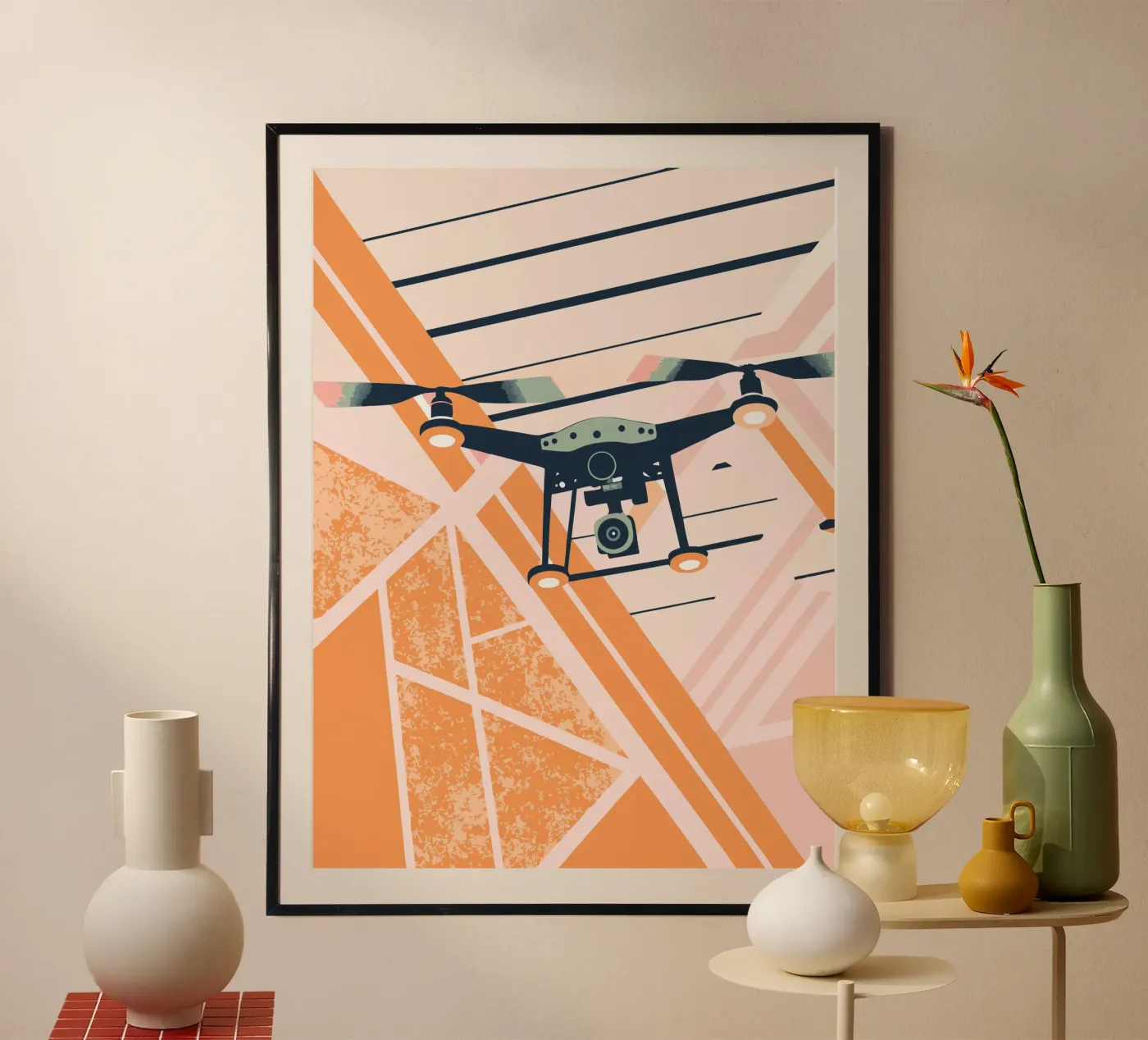 Drone Camera poster van TODAY'S SHOP