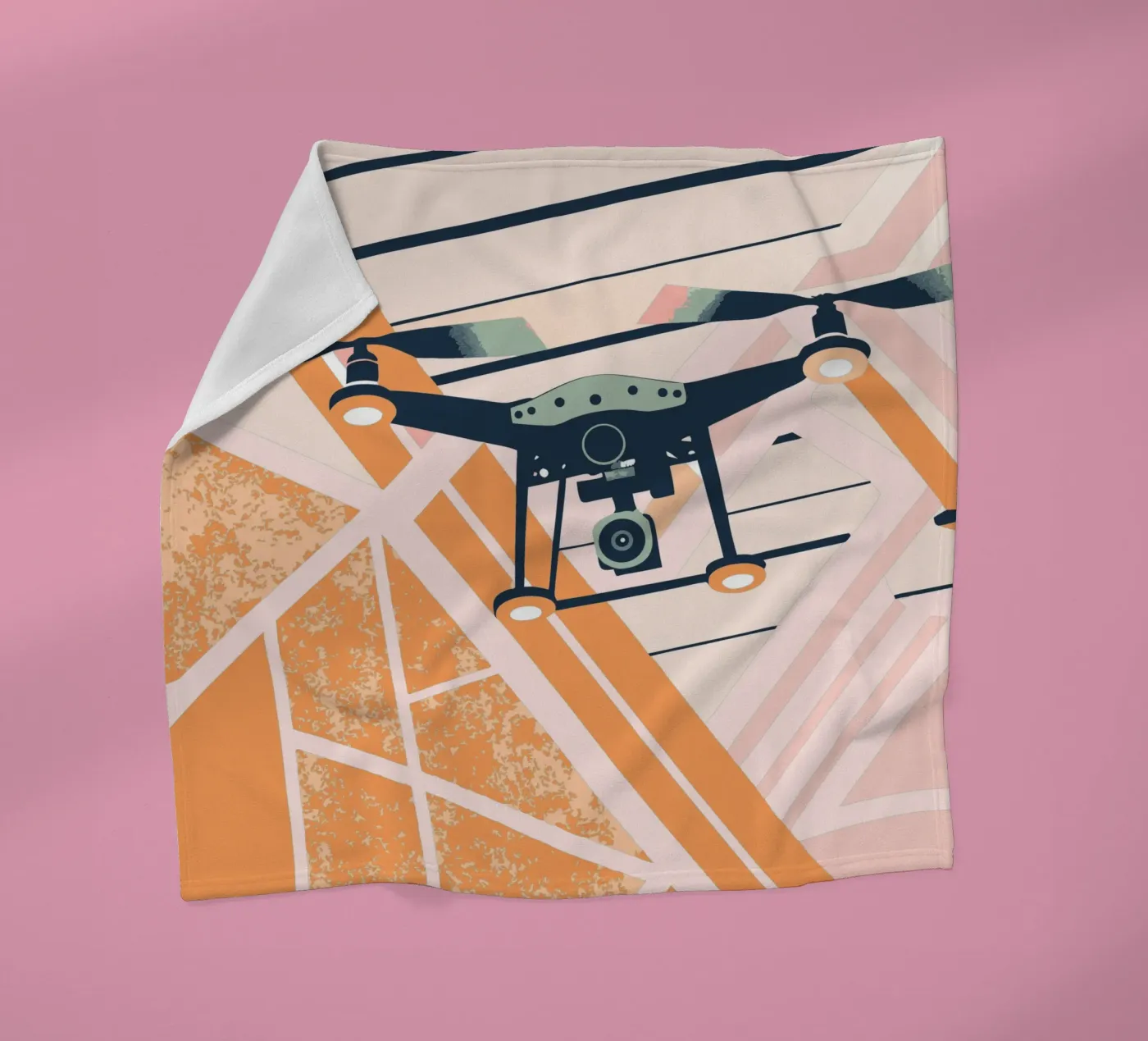 Drone Camera fleecedeken van TODAY'S SHOP