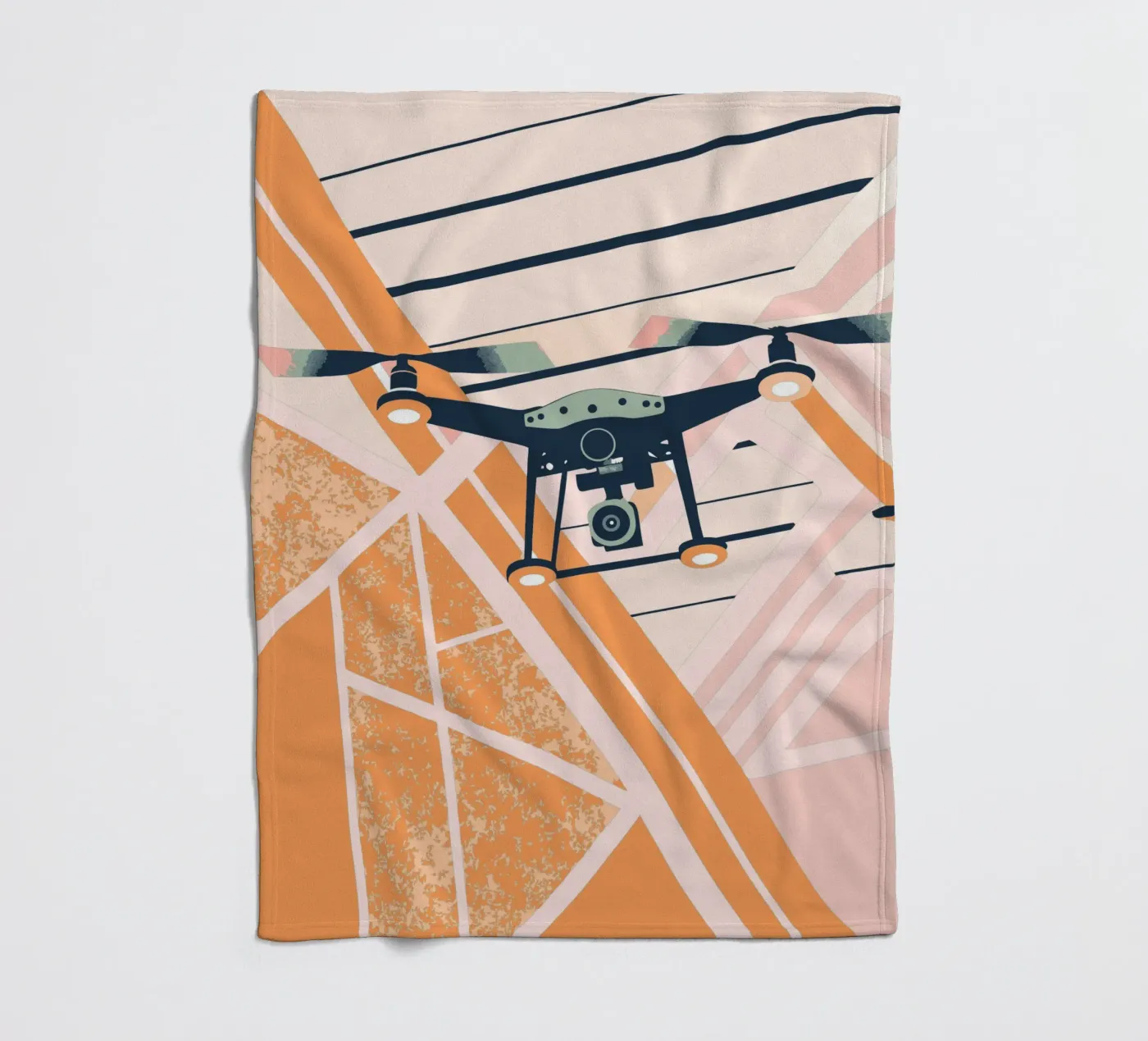 Drone Camera fleecedeken van TODAY'S SHOP