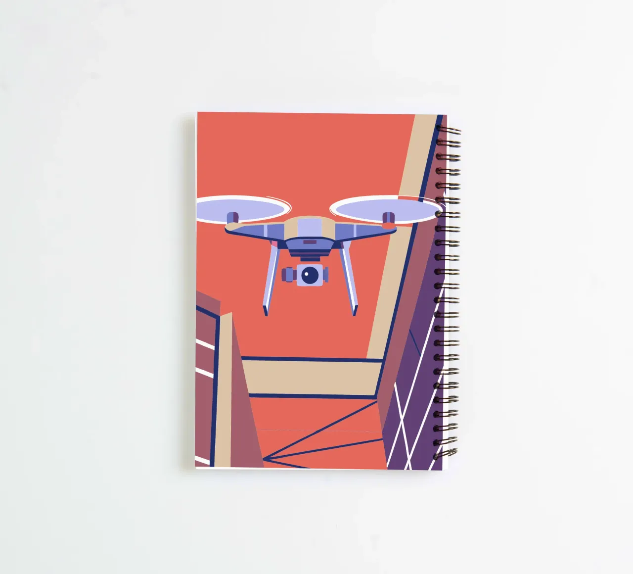 Drone Camera spiral notebook by TODAY'S SHOP