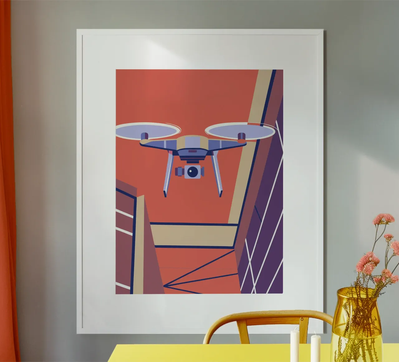 Drone Camera poster by TODAY'S SHOP