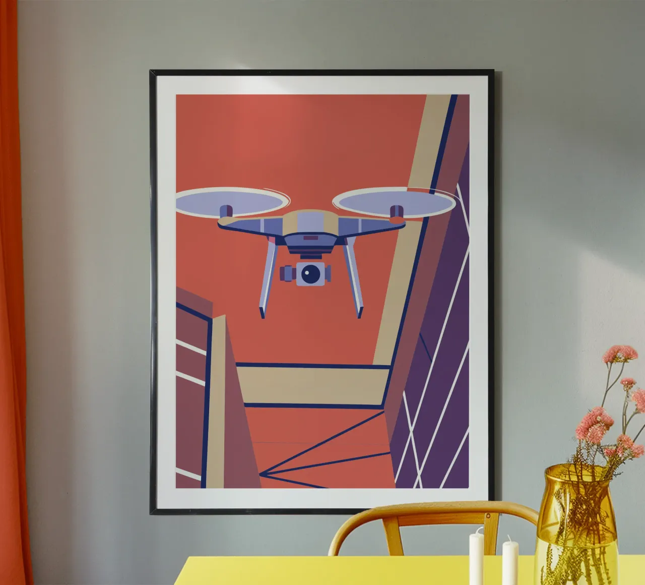 Drone Camera poster by TODAY'S SHOP