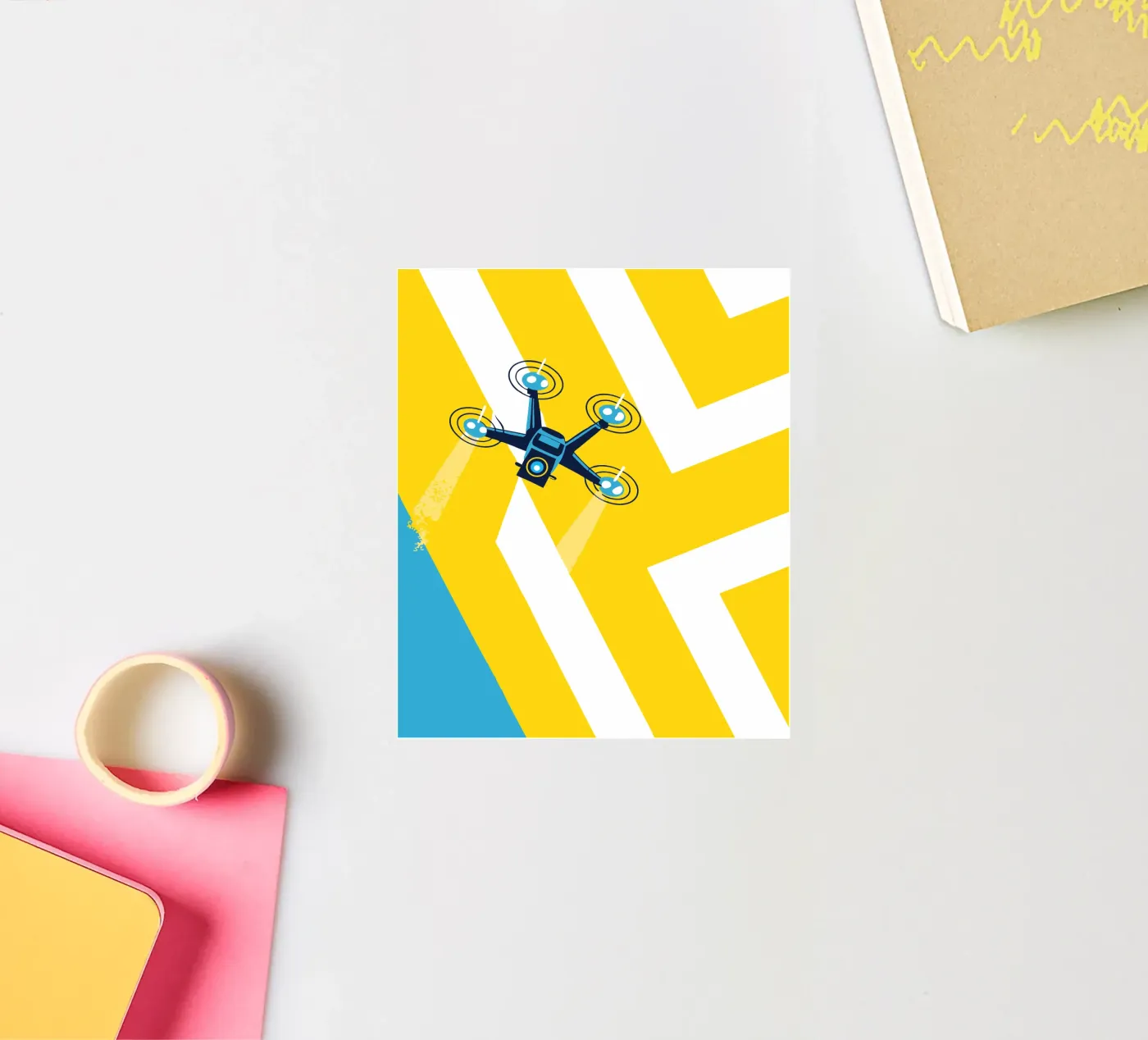Drone Camera sticker by TODAY'S SHOP