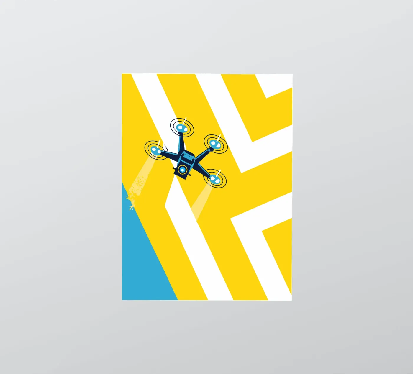 Drone Camera sticker by TODAY'S SHOP