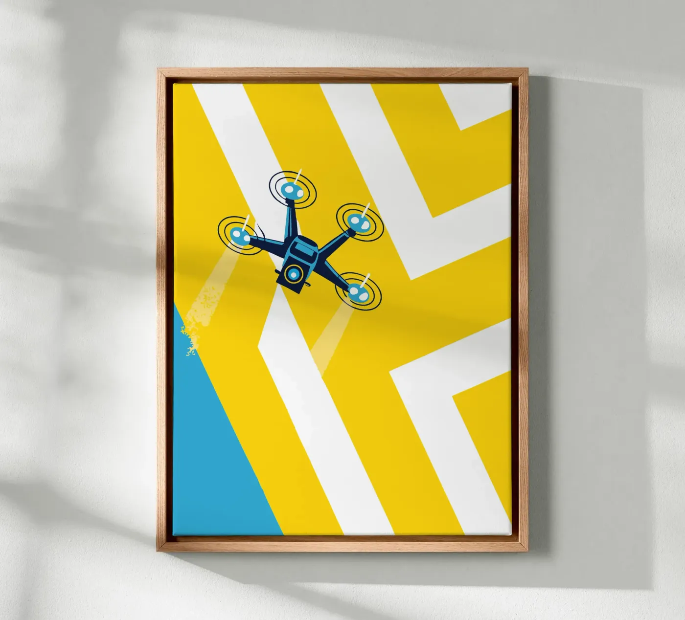 Drone Camera canvas by TODAY'S SHOP