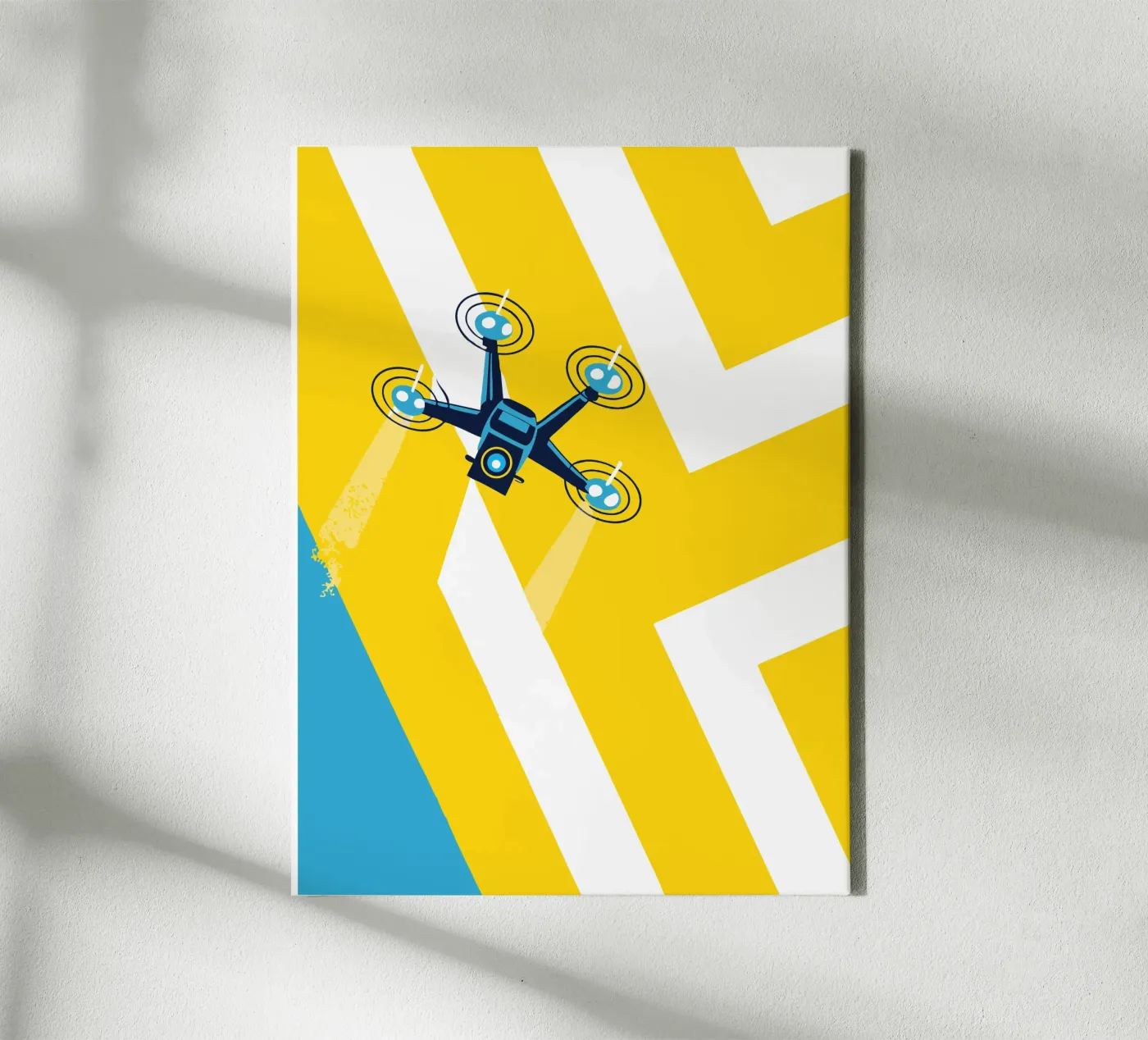 Drone Camera canvas by TODAY'S SHOP