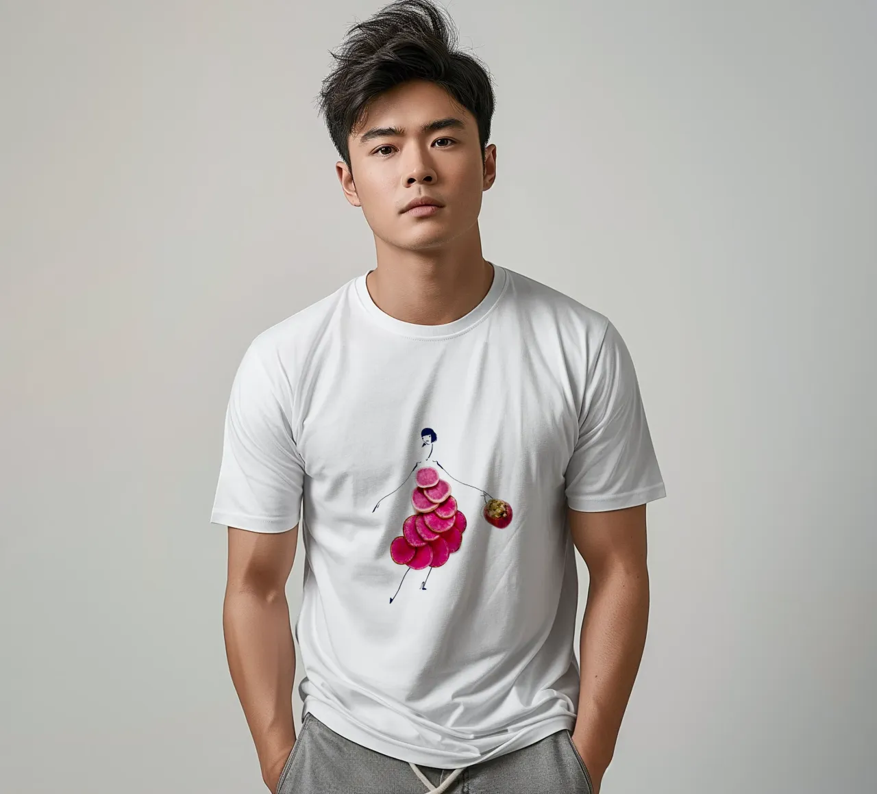 Beet Me t-shirt da Gretchen Roehrs