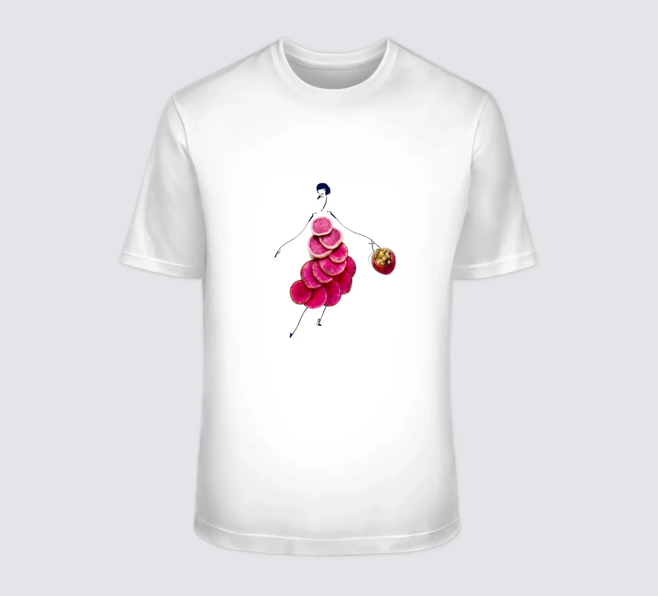 Beet Me t-shirt da Gretchen Roehrs