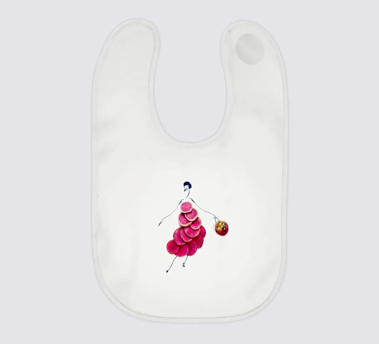 Beet Me bavaglino da Gretchen Roehrs