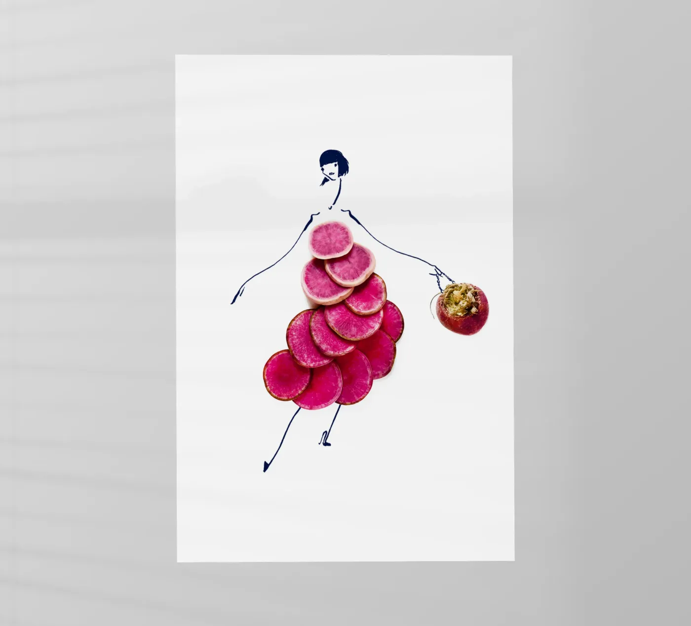 Beet Me pellicola backlit da Gretchen Roehrs