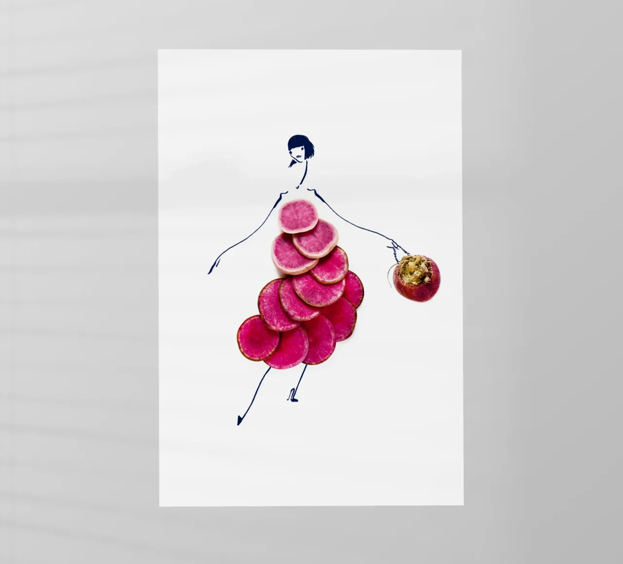 Beet Me pellicola backlit da Gretchen Roehrs