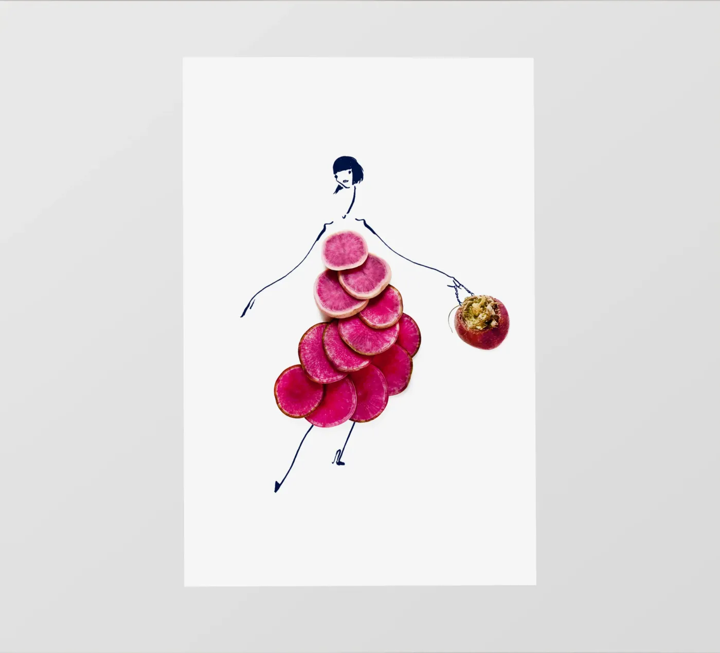 Beet Me pellicola backlit da Gretchen Roehrs