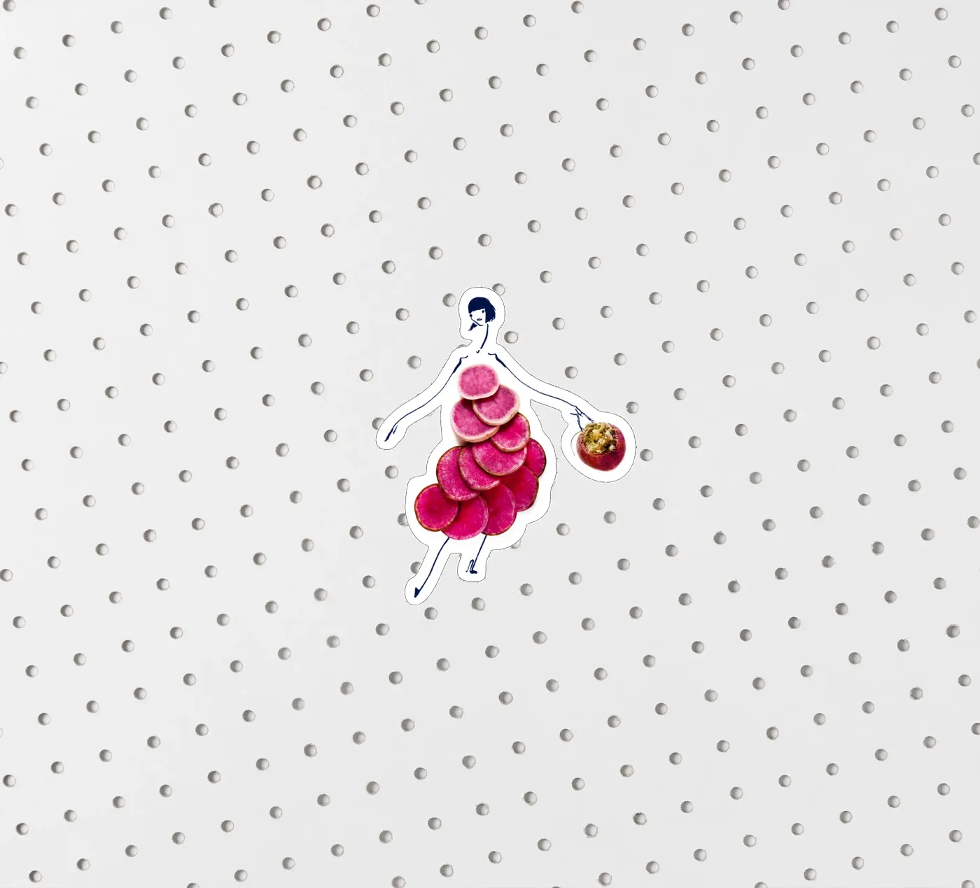 Beet Me sticker by Gretchen Roehrs