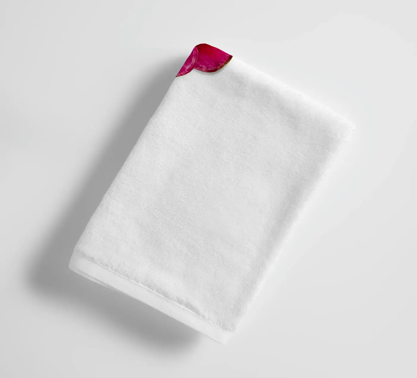 Beet Me towel by Gretchen Roehrs