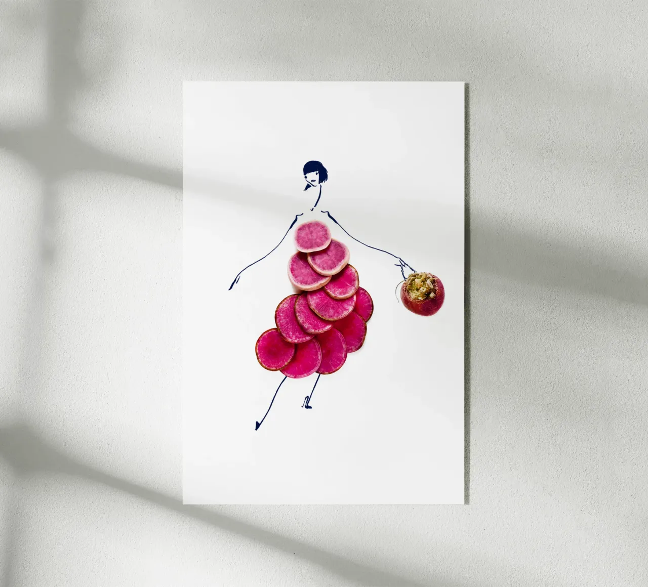 Beet Me plexiglass da Gretchen Roehrs