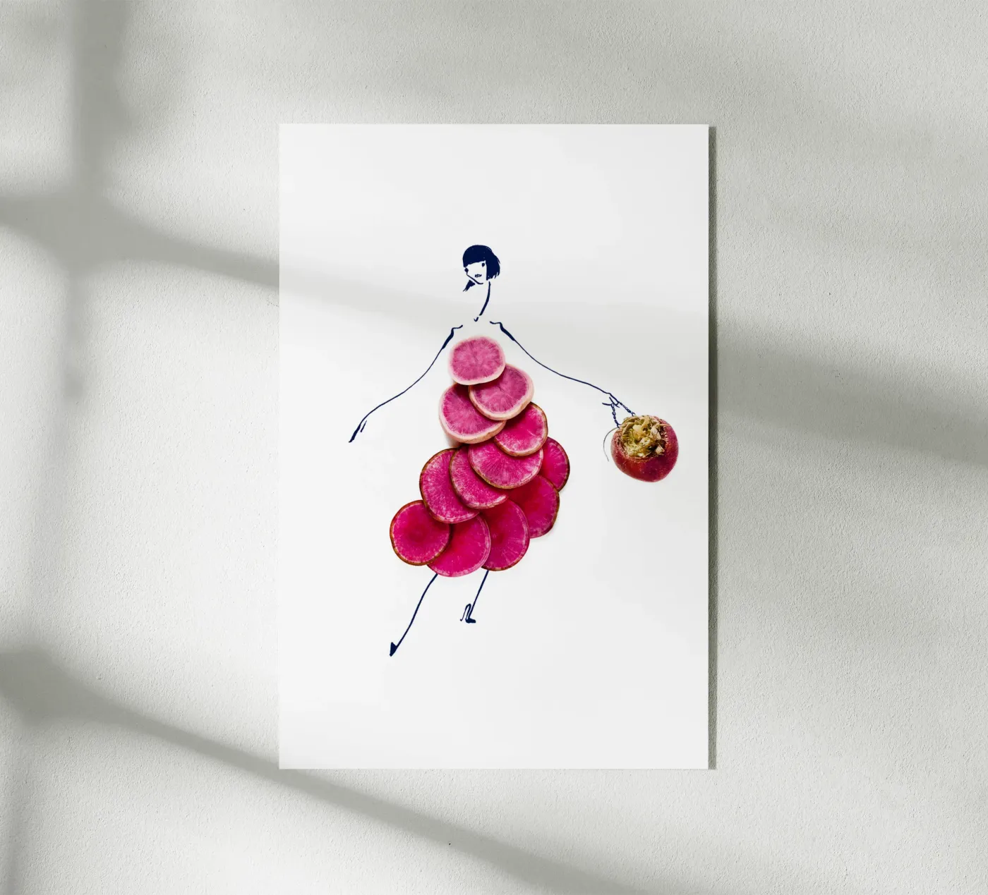 Beet Me Acryl-Glas von Gretchen Roehrs