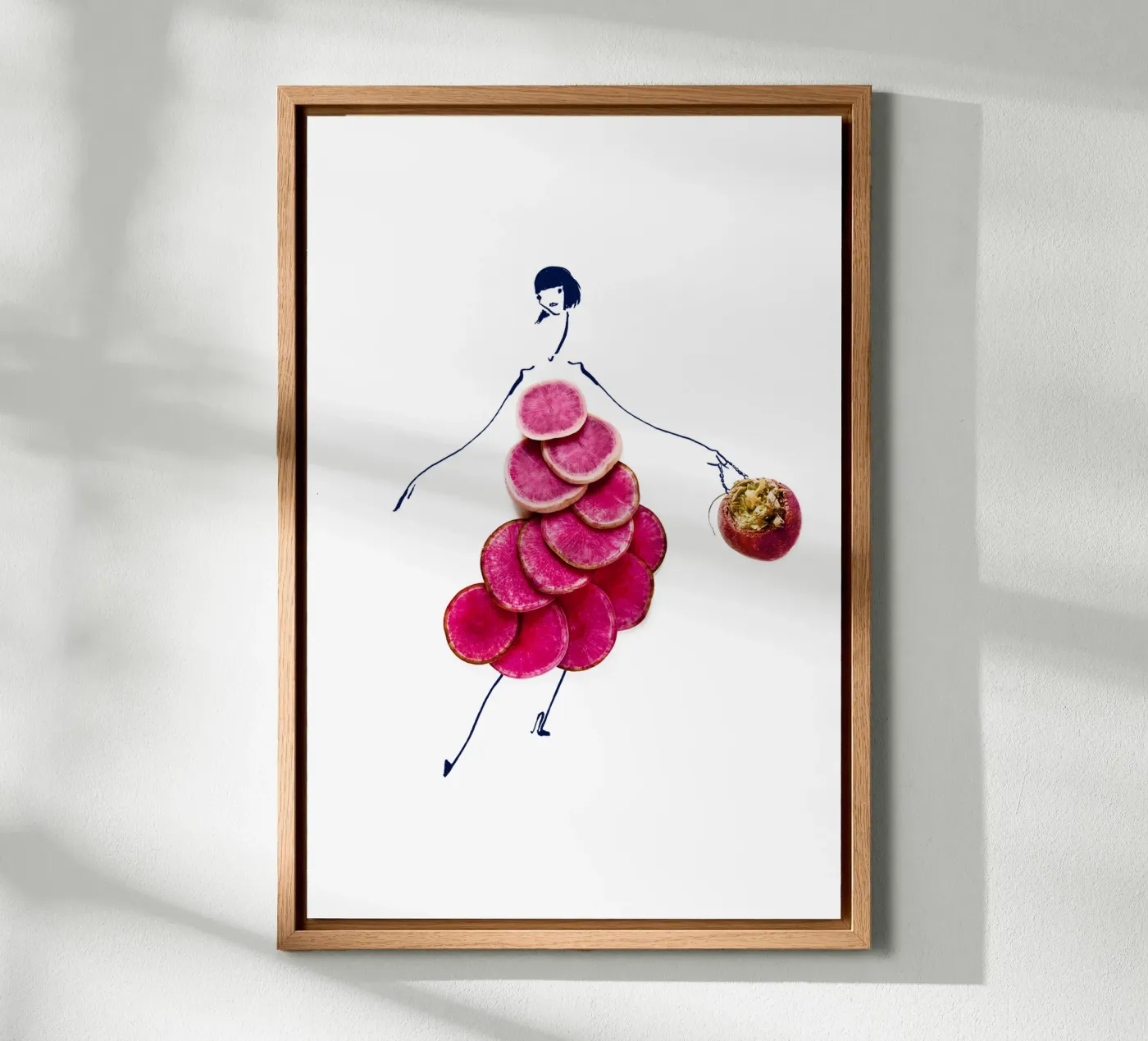 Beet Me forex plate by Gretchen Roehrs