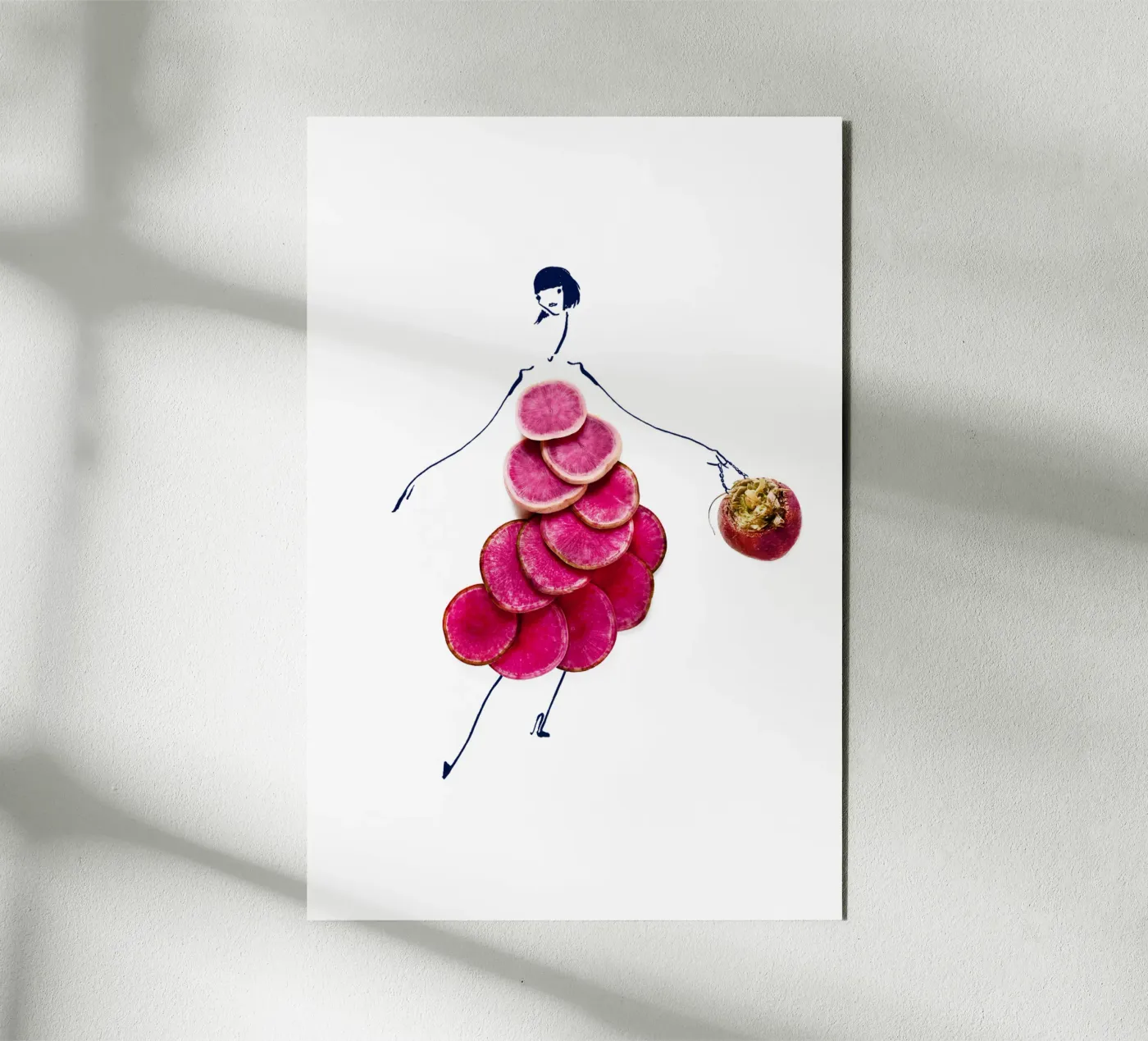 Beet Me forex plate by Gretchen Roehrs