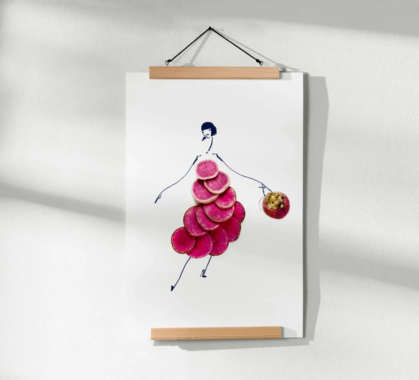 Beet Me poster by Gretchen Roehrs