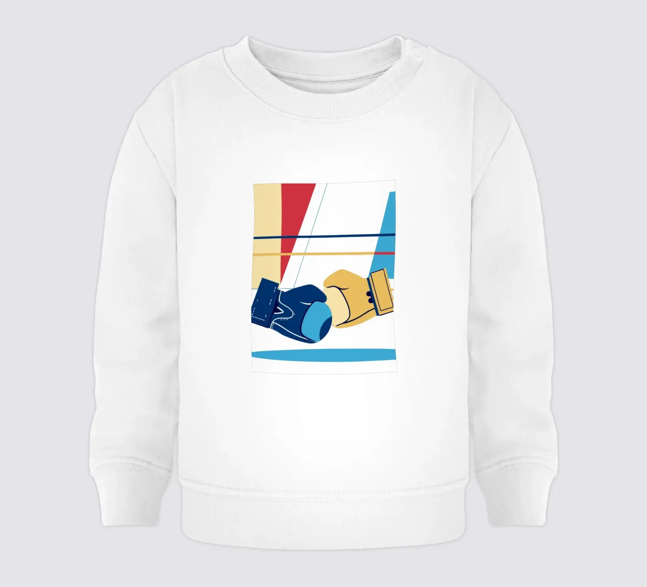 Guanti da boxe felpa neonato da TODAY'S SHOP