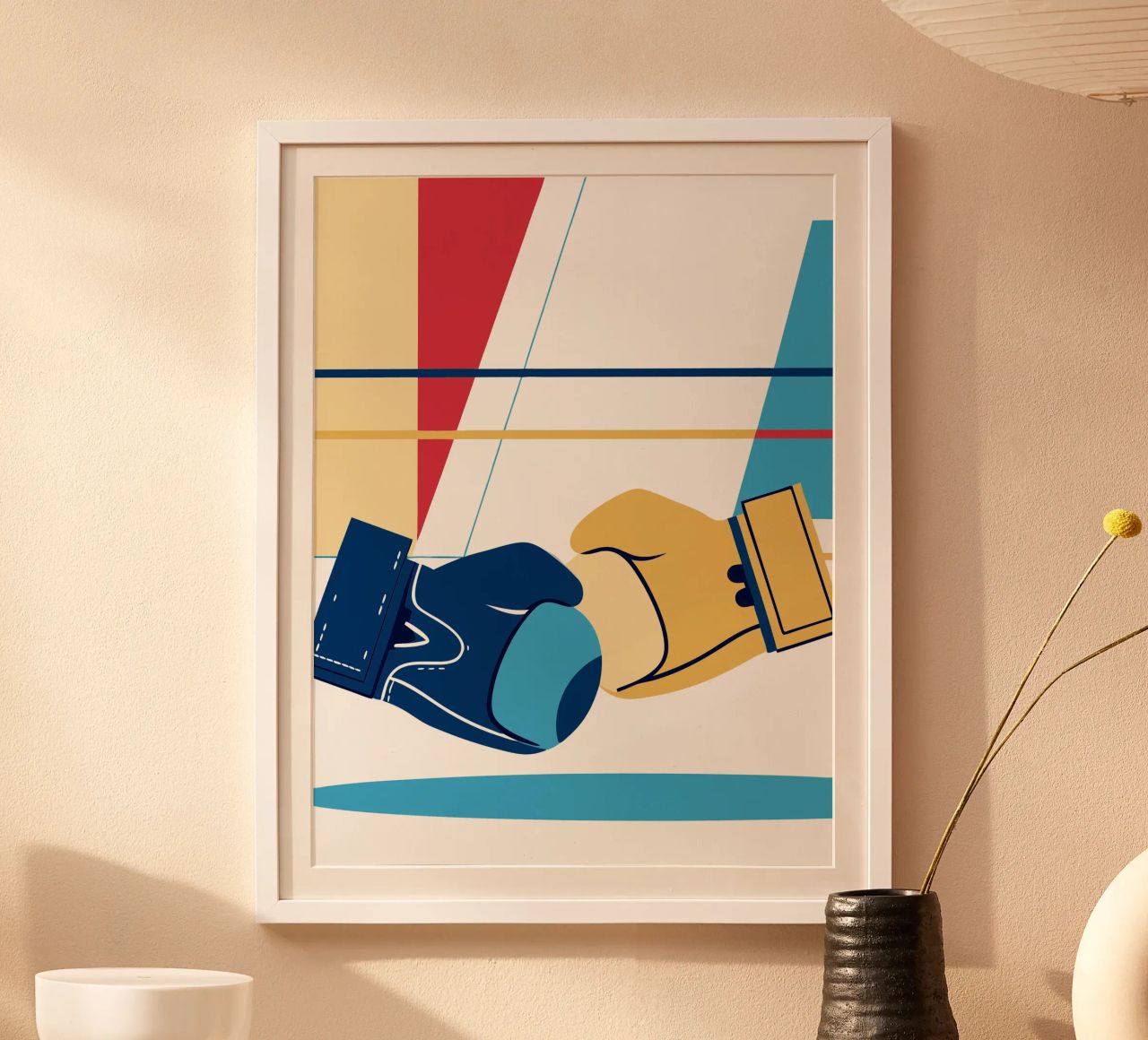 Boxhandschuhe Poster von TODAY'S SHOP