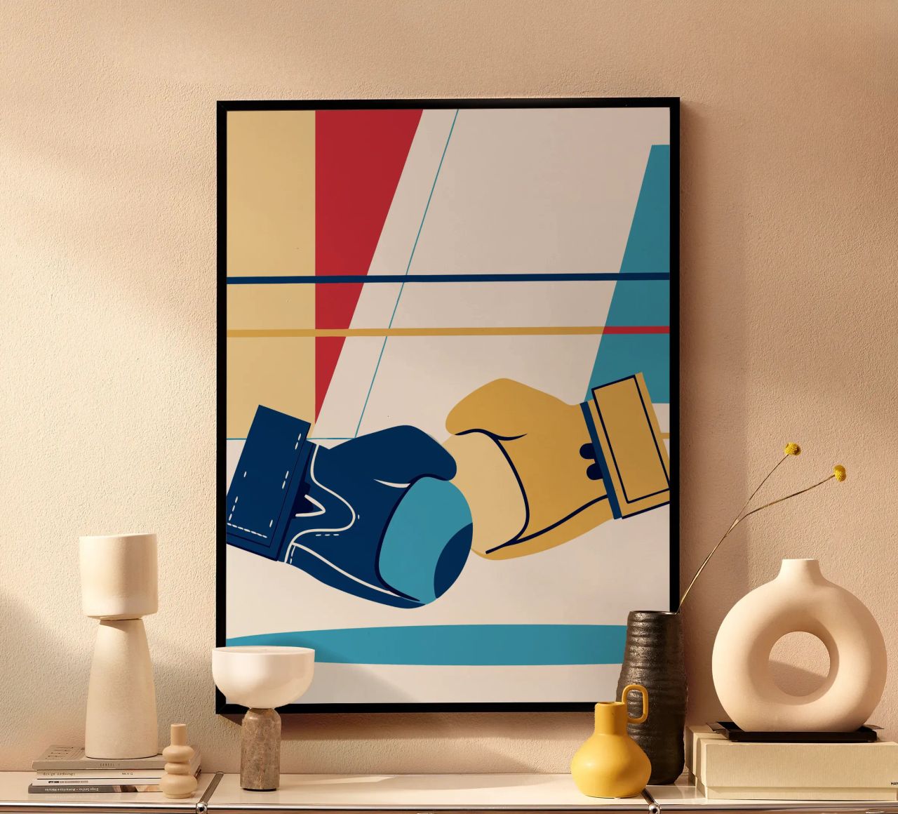 Boxhandschuhe Poster von TODAY'S SHOP